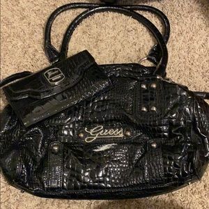 Guess purse and wallet